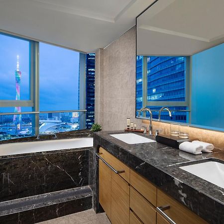 Apartmán Ascott Ifc Kanton Exteriér fotografie
