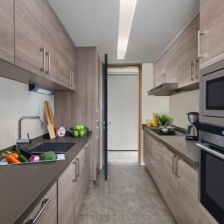 Apartmán Ascott Ifc Kanton Exteriér fotografie