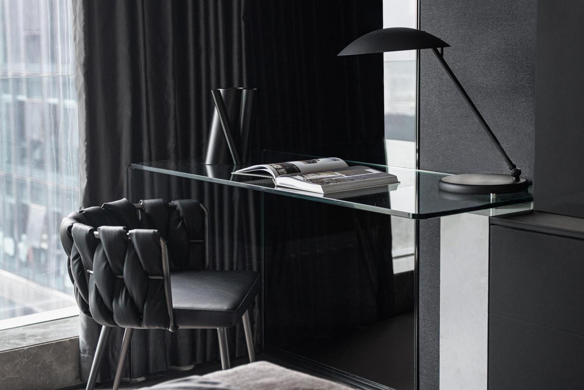 Apartmán Ascott Ifc Kanton Exteriér fotografie